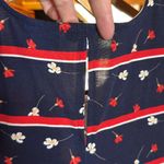 LuLaRoe NWT ELIANA SLEEVELESS TIERED TOP Red Blue Floral 4th of July Size XL Photo 8