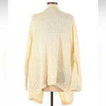 Lou & grey  Sweater Cream Alpaca Wool Blend Cardigan Open Front Knit Size Large L Photo 1