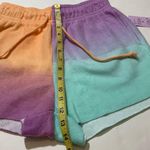 Wild Fable NWT Purple Ombré Orange Blue Tie Dye Fleece Shorts Soft Colorful New Photo 7