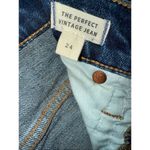 Madewell “the perfect vintage Jean” dark wash skinny jean size 24 #707 Photo 6