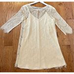 Cupcakes and Cashmere cream lace shift dress size 10 Photo 9