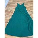 Athleta  NWOT Echo Sleeveless Midi Dress Scoop Neck Lightweight Green Size XXS Photo 3
