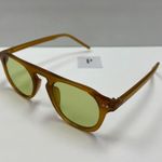 Aviator green sunglasses / green round sunglasses Photo 1