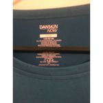 Danskin Now Women's Large Blue Active Wear Top Long Sleeve Shirt Photo 1