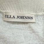 Ulla Johnson  Merino Wool V Neck‎ Cardigan Puff Sleeve Cream Sweater Size Small Photo 4