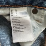 American Eagle AEO Shorts Jean Distress Floral Bird Embroidery Vintage Hi Rise Festival Size 00 Photo 1