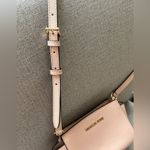 Michael Kors  Selma Mini Crossbody Purse Saffiano Leather Blush Pink Chic Preppy Photo 13
