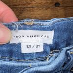 Good American  distressed raw hem 12/31 good legs jeans Photo 1