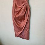 House Of CB ‘LORETTA’ BLUSH PINK SATIN OFF SHOULDER Corset dress NWOT size L Photo 7