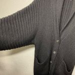 Mara Hoffman  Lofty Alpaca RYAN CARDIGAN Black Shawl Collar Photo 3