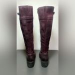 BORN Poly Purple Suede Leather Boots Size 6.5 Photo 3