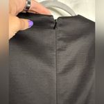 Cushnie et Ochs V Neck Pleated Silk Wool Black Sleeveless High Low Peplum Top 4 Photo 8