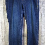 Cato  Size 14 Cropped Ankle Dark Wash Blue Denim Jean with Stretch Straig… Photo 0