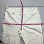 Chico's Chico’s White Capri Denim Pull on shorts Photo 5
