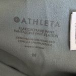 Athleta  Elation Flare Pant 981683 - Minimalistic Grey Yoga Stretch Size Medium Photo 9