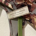 Giddy Up Glamour  Gray Floral Midi Shift Dress Sz M Photo 4