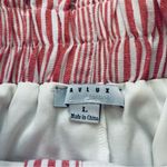 FAVLUX Boutique Brand  Fashion Pink & White Striped High-Waisted Pencil Skirt | L Photo 5