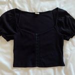 Aritzia Wilfred Free Puff-Sleeve Bustier Top Photo 1