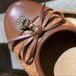 White Mountain ⭐️  Tan Weaved Cap Toe Ballet Flats SZ8 Photo 2