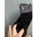 Cinq A Sept Womens Velvet Black Pants Sz Small Joggers Trousers Rayon Silk Photo 2