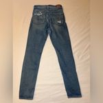 American Eagle Outfitters Ripped Skinny Jeans - Blue Photo 2