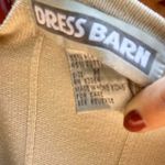 Dress Barn Vintage  beige long sleeve top Photo 3