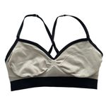 Lululemon Hold Your Om Bra II Heathered Silver Fox Cross Straps Strappy Size 2 Photo 2