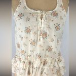 Aerie  Off-White Floral Tank Top Photo 0
