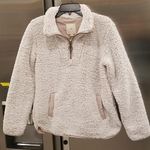 💕THREAD & SUPPLY💕 Fleece Quarter Zip Pullover Pink Size XS Photo 3