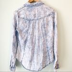 Thread and Supply Tencel Acid Wash Button Down Shirt Small S Photo 2