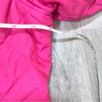 Charter Club Pink Quilted Jacket with Brown Trim M Photo 2