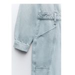 ZARA  Straight Denim Jumpsuit Photo 7
