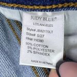 Judy Blue Boyfriend Fit Distressed Ripped Light Wash Denim Jeans Size 27 Photo 6