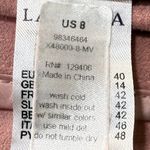 Lascana M Faux Suede Waterfall Jacket Dusty Rose Pink Soft Drape Blazer Office Size 8 Photo 5