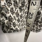 Old Navy  Black and White Tiered Peasant  Blouse Photo 6