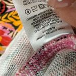 Ann Taylor Loft Womens Tropical Sweatshirt Size M Bright Spring Career Office Weekend Top Photo 7