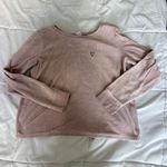 Victoria's Secret  VS Velour Long Sleeve Tulip Back Top Bottoms Womens Medium Photo 0