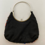 Black Beaded Mini Bag Photo 3