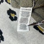 CAbi  Leopard Print Button Down Cardigan‎ Kiki Sweater Large Women's 5277 Photo 5