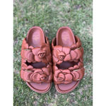Valentino Garavani Brown 03 Rose Edition Atelier Petal Sandals EU 41.5 US 11.5 Size 10.5 Photo 2