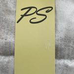 NWT PerSeption Concept mustard yellow bell sleeves front tie blouse, size S boho Orange Photo 3