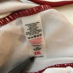 Womens Swim Dress Ruched Removable Cups Red XXL Photo 2