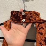 Show Me Your Mumu Copper Crushed Velvet Mini Dress Photo 5