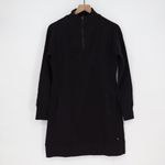 American Giant Women's Moto Dress Size M Made In USA Black Size M Photo 1