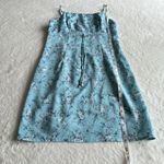 VTG Dby 90s Dress Womens Sz 3/4 Blue Floral Babydoll Boho Retro Festival Y2K Photo 9