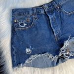 Levi's 501 Distressed High Rise Cut Offs Photo 1