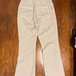 Abercrombie & Fitch NWOT Abercrombie Tailored Split Hem Flare Pants Cream Size 26 short Photo 5