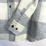 Fjällräven Fjallraven Canada Shirt Comfort Fit Gray Wool Blend Flannel Button Up womens XXS Photo 9