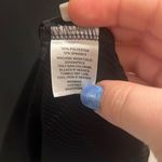 Rachel Parcell ✨ Ribbed Puff Sleeve Black Sz Large Tee✨ Photo 5