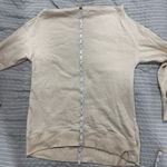 Pilcro Anthropology  Cream Women's off the shoulder Sweater Photo 5